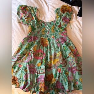 House of Harlow green mini dress